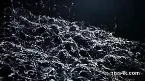 Erotic Lesbian Teen 18+S Get Sprayed With Piss And Splash Wet Cunts