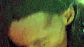 Daddy Boss Feels Ecstasy From Fantastic Black Slut's Intense Blowjob Close-Up