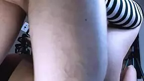 I giv missionary thrusts to that petite college girl after gym class