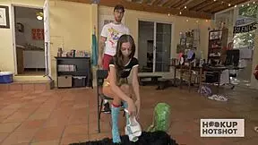 Stunning olivia young addicted to bryan gozzlings rough fucking