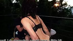 Boss's wife suggests fuck while husband away.