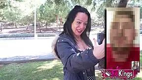 Sexy teacher Aura Rodriguez searches social media for young cocks to ride.