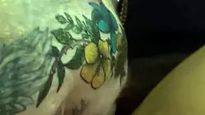 eat my tight ebony pussy, white stepson, while your dad's at work!