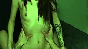 young asian girl with small 18+ tits trembles from orgasms