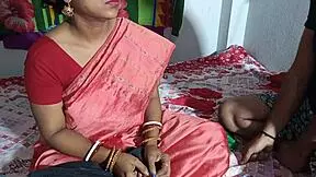 Can the ludo game winner take advantage of bhabhi with clear hindi voice?