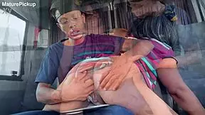 bbw granny gets picked up and fucked hard outdoors