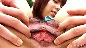 Petite Virgin Step-Sister Seduce To Uncensored Defloration Creampie Fuck At Holiday Trip