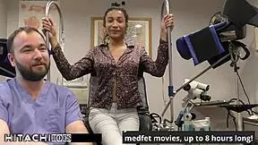 nurse miss mars gives patient hitachi sessions