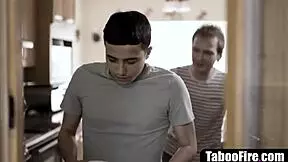 Vile Step-Sons, Take Care Of Your Depressed Stepmom With Double Penetration