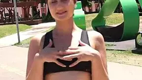 Sadira hotwife walks on the beach with cum on her face - check the full scene on red rapidihas erotikaxxx