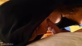 Hot stranger in a hood gave me a blowjob 😍