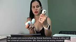 Anna unboxes and tests the svakom beyourlover vibrator