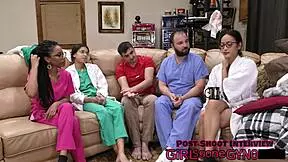 aria nicole gets catheterized by doctor tampa in hospital