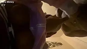 Sloppy Shower Cumshot Tease