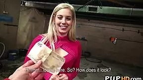 I'm Fucking A Gorgeous Blonde Teen In Outdoor Pov