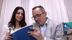 Natural teen seduced and drilled by senior tutor in hardcore session