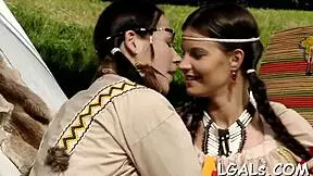 leggy beauties passionately licking each other's wet pussies