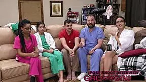 aria nicole gets catheterized by doctor tampa in hospital