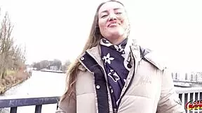 german scout blonde tall girl julia maze seduce to cheating casting fuck at model job