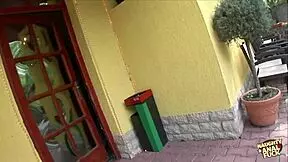 These two bitches fuck one guy and offer their asses for hard drilling