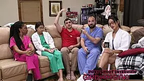 aria nicole gets catheterized by doctor tampa in hospital