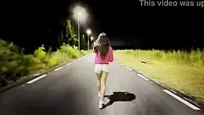 Fuck my stalker hard in the public park with big cock