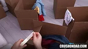 stepdaughter daisy fox takes notes from nicky rebel in a taboo pov