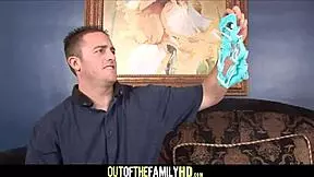 Teen Stepsister Nikki Delano Shows Off Big Ass and Tits