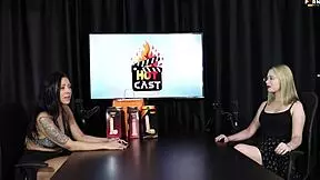 Watch this naughty interview with Vivan Lola and Vitória Beatriz in Porn Cast Brazil!