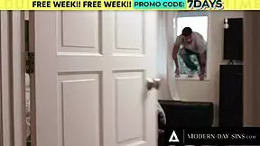 modern-day sins - petite lulu chu almost caught during sneaky wild sex with hung boyfriend