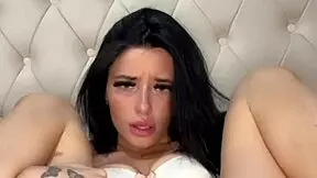 Horny british brunette 18 yo exchange student touches herself and squirts in reality clip!