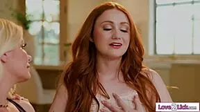 Stepmom Receives Intense Pussy Licking from Her Eager Stepdaughter in Taboo Encounter