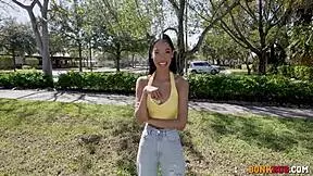 Eden west milks the dick with her greedy pussy in doggystyle