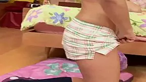 thick bitch fucks her man then swallows 😏