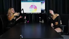 Ariane Kimiko in sheer red lingerie shares her experience with mc lan