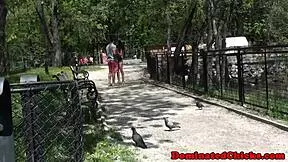 bounded teen 18+ deepthroats doms cock