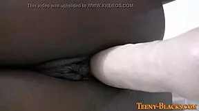 I watch ebony whore getting a facial cumshot