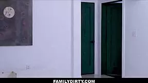 familydirty - tiny 18+ blonde teen 18+ stepdaughter surprise family sex with big stepdad in her bed - dez hansen jason sarcinelli