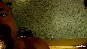 Spanish Teen 18+ Shannya Tweeks Get Ass And Pussy Fucked In Public Bar