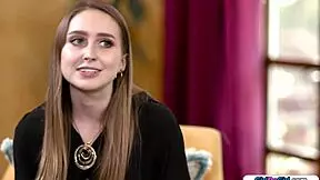 Teen counselor lets hot babe facesit her 😍