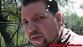 bounded teen 18+ deepthroats doms cock