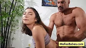 amber summer and charles dera star in a petite teen getting banged from behind