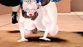 Kaori receives her good dose of cock -imvu