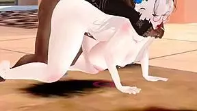 Kaori receives her good dose of cock -imvu