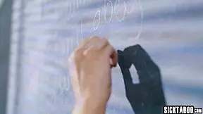 Big ass teen 18+ student gal ritchie fucked by big tits milf lesbian teacher valentina nappi