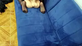 Fucked my horny stepmom while girlfriend watches and masturbates