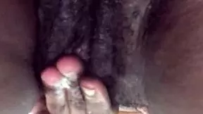 sexy solo woman cumming on black dildo homemade?