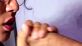 Intensely chupo la vergota a amigo de mi novio