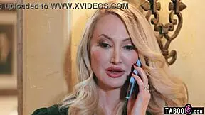 milf kendra james notices teen indica monroe taking her jewelry and decides to spank her