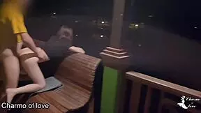 take your girlfriend to a friend to have sex outdoor